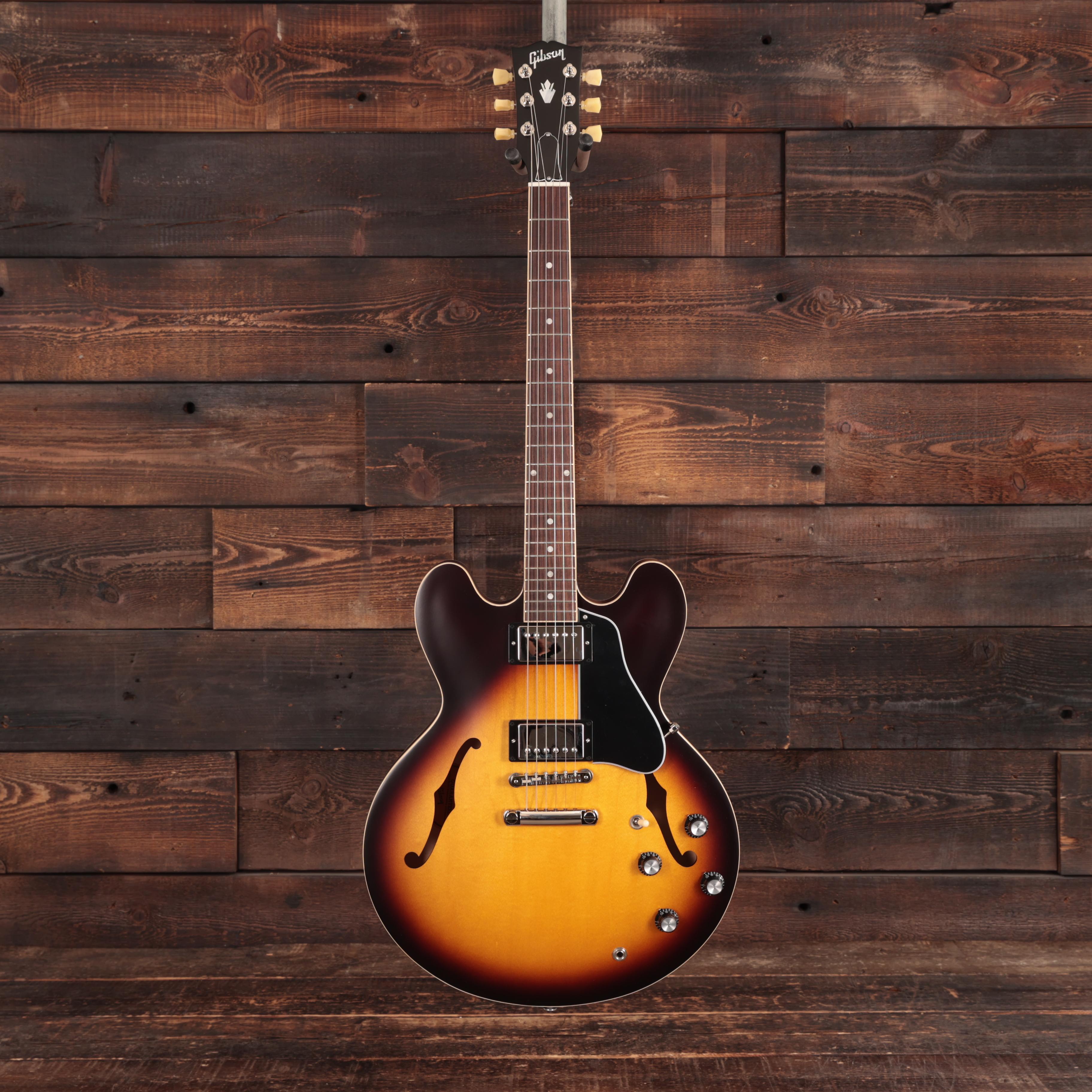 Gibson USA ES-335 Satin in Satin Vintage Burst - Andertons